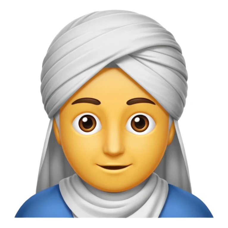 Mavi yuvarlağın içinde beyaz tik kaliteli sticker