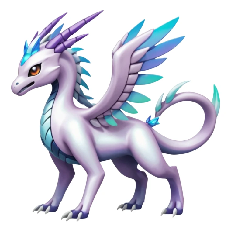 Meloetta-Palkia-Reshiram-Dialga-Pokémon-Fakémon-fusion-hybrid-creature sticker