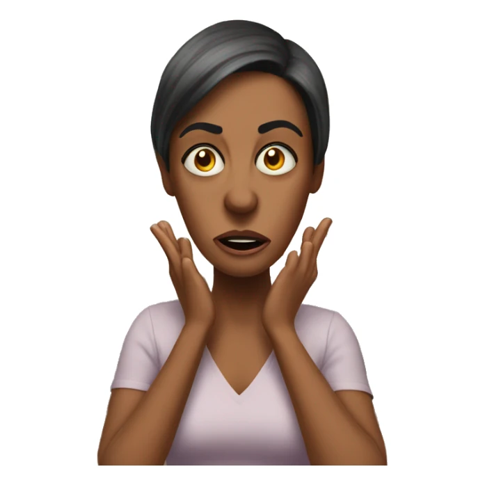 Mad wife overwhelmed for preparing for a birthday party sticker