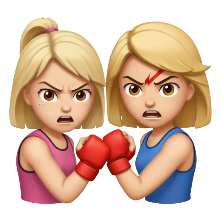 girlfight sticker