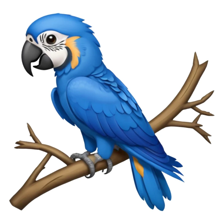 Arara azul sticker