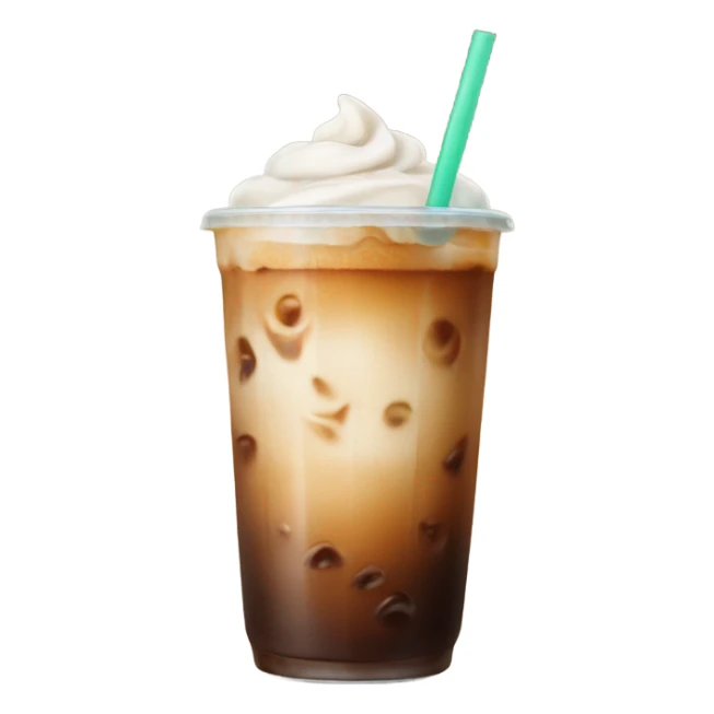 iced coffee sticker
