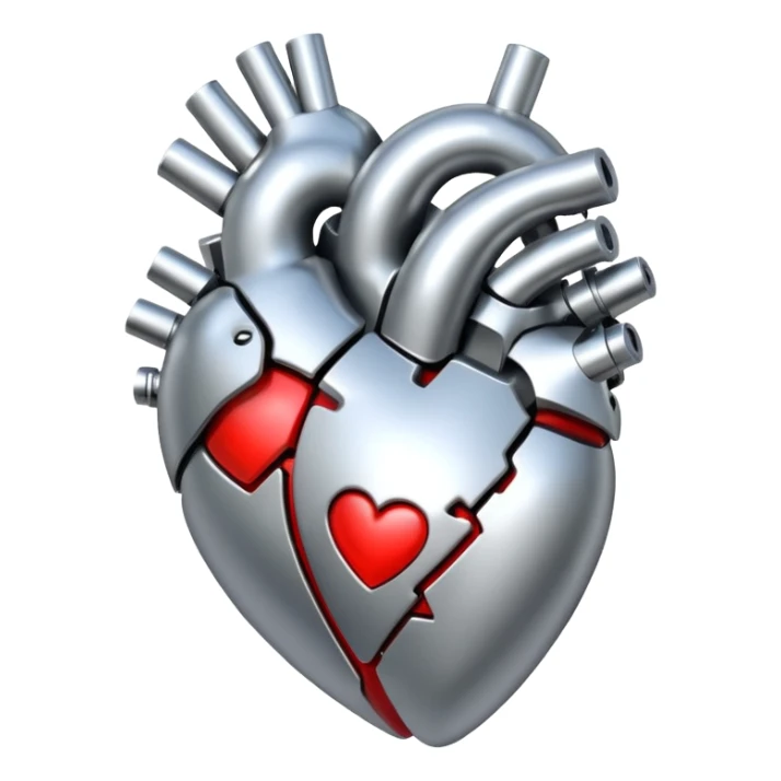 Cœur entierement mécanique  sticker