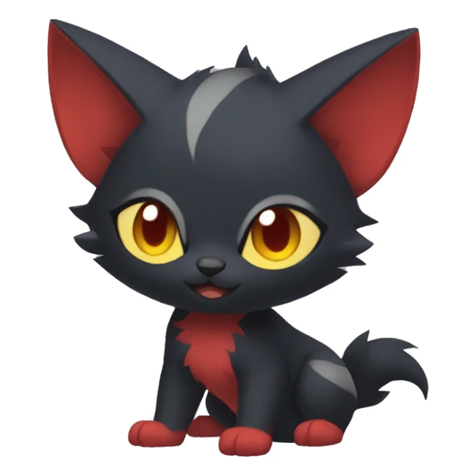 Litten-Zorua-Quiana full body sticker