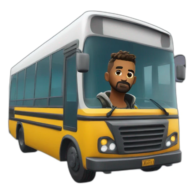 travis scot suspendu au bus de fortnite sticker