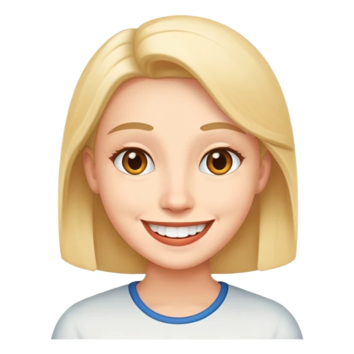 A proud boastful cheeky smile sticker