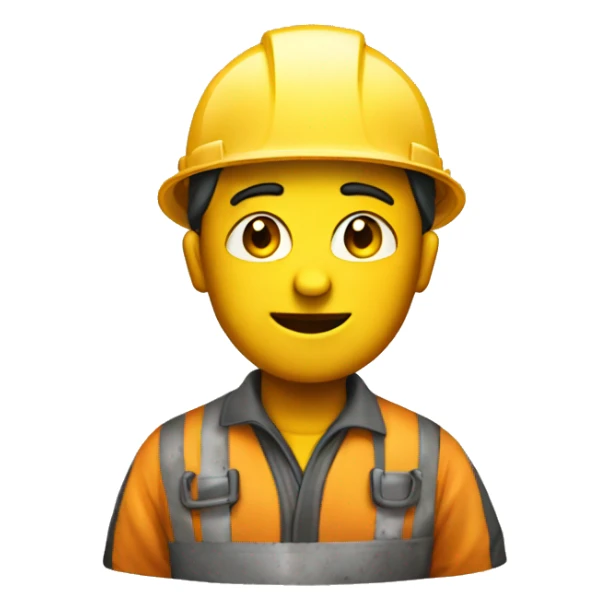 Dirty construction work sticker