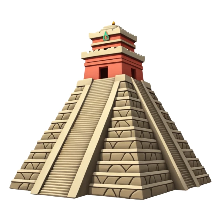 Temple of Kukulcan sticker