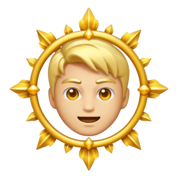 Create an emoji for the group named The BOYz.The group defines powerful people's and they contain infinite aura sticker