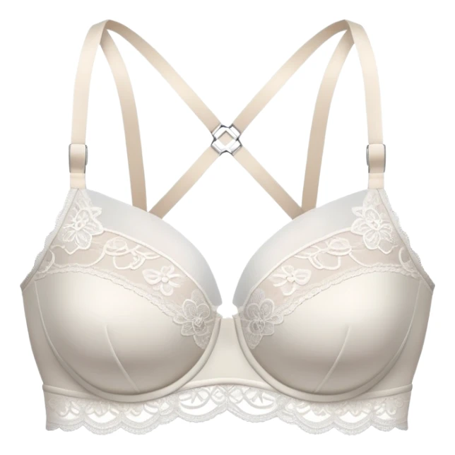 women's bra undergarment sticker