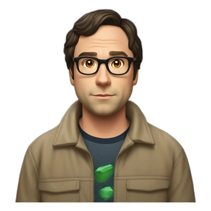 The big bang Theory leonard sticker