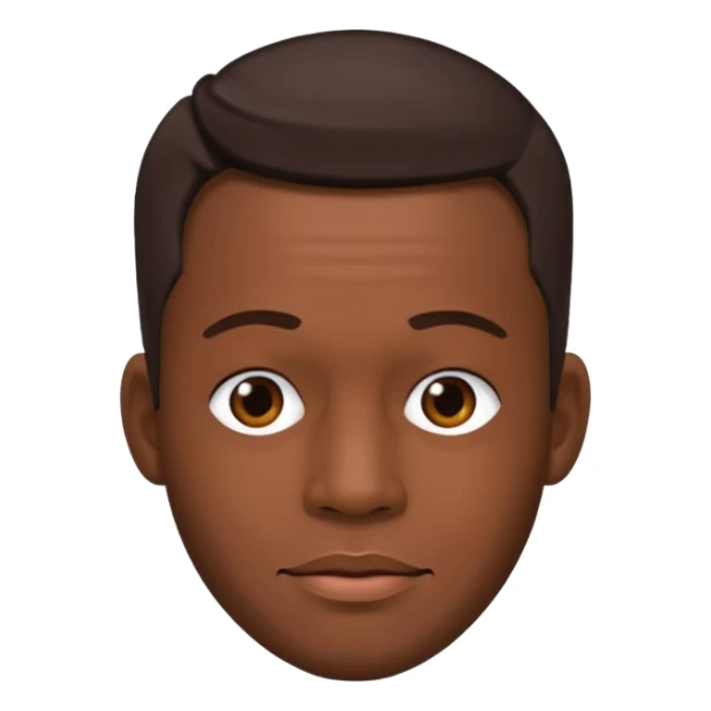 Bobby Brown (b.1969) with dark brown hair sticker