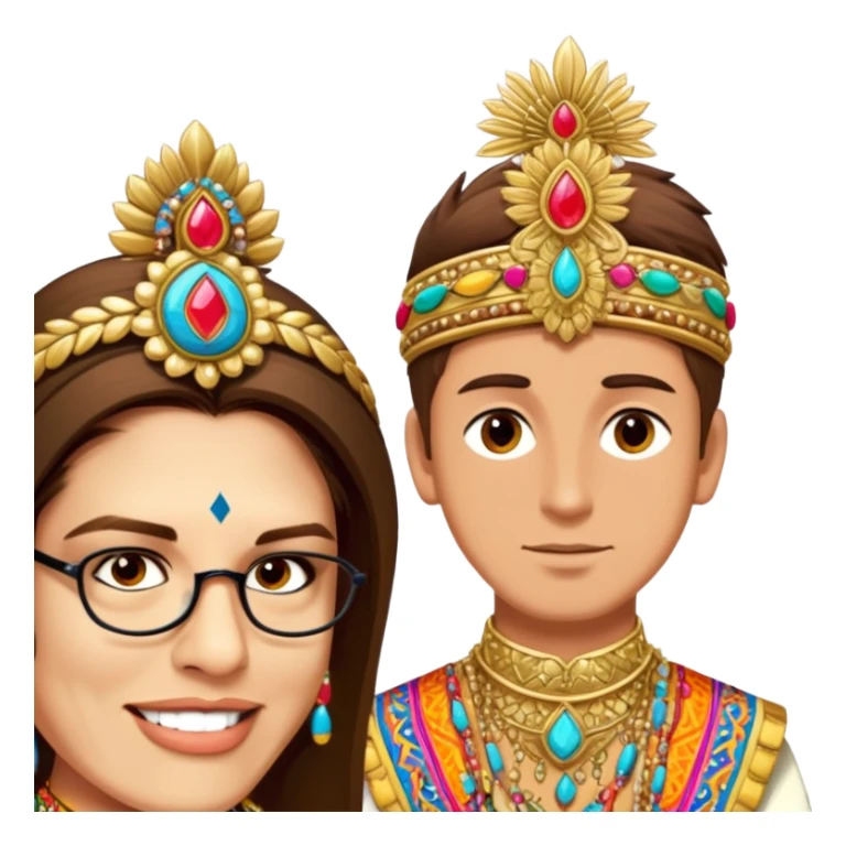 Vibrant Ceremonialist sticker