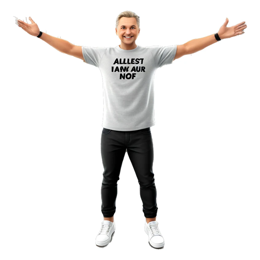 casual boys in stylish outfits sticker