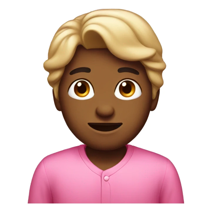 pink cute christian emoji sticker