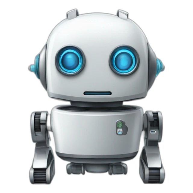 robot aspirateur qui aspire un estomac sticker