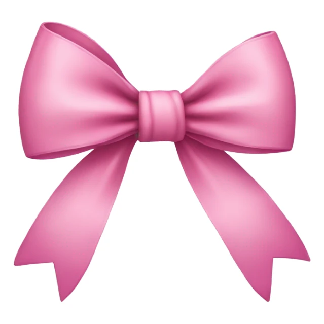 pink bow sticker