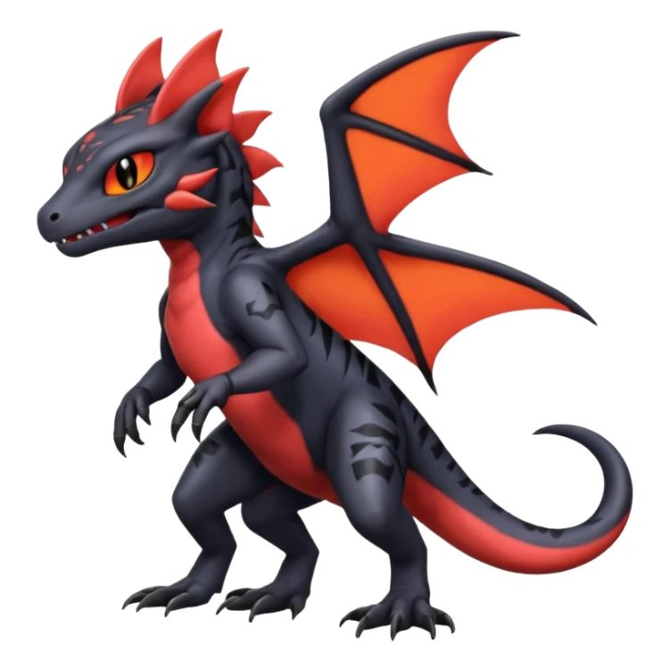 Salandit-Noibat-Litten-Hybrid (Full body) sticker