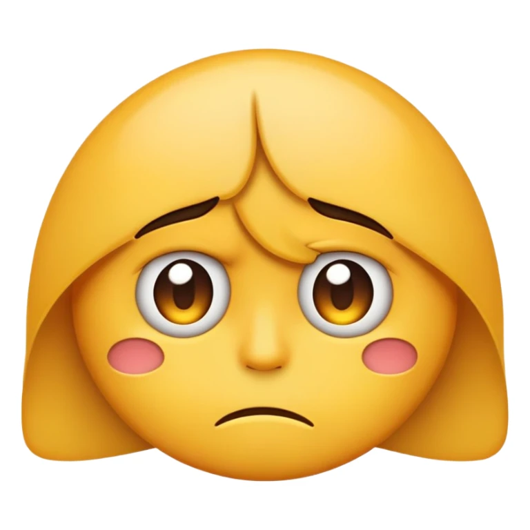 I want an emoji that says I'm not a cool boy sticker