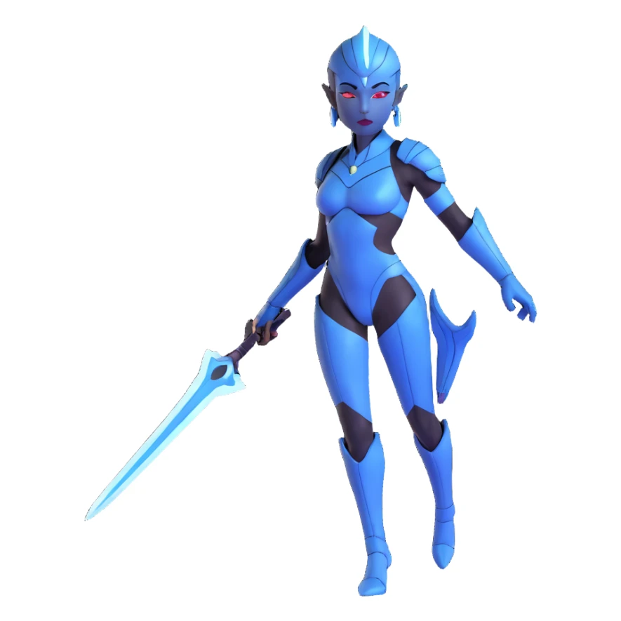 Liara T'Soni from Mass Effect sticker