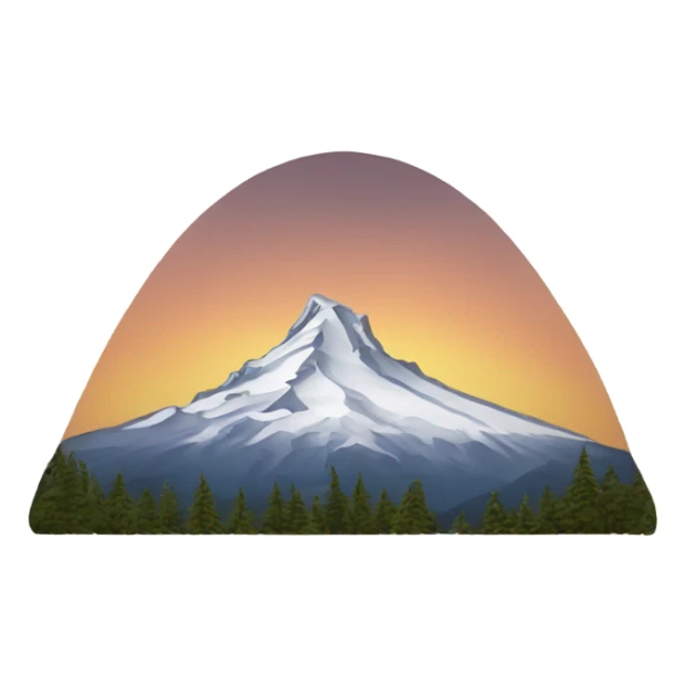 mount hood sticker