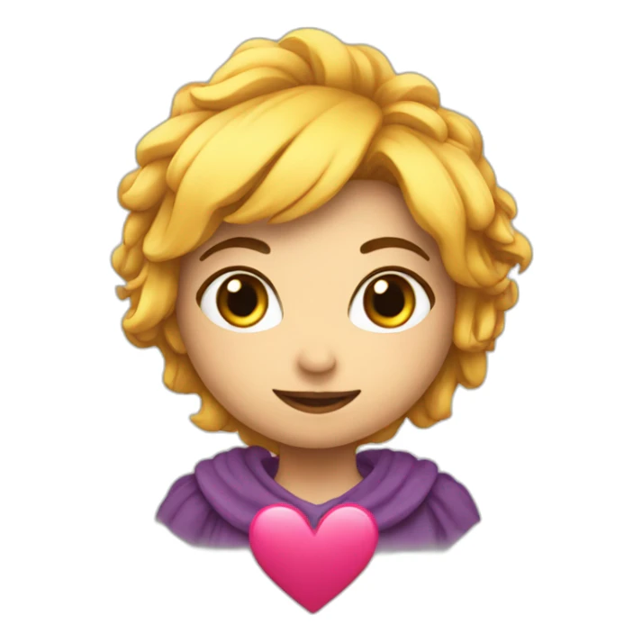 Coeur avec inscrit lina sticker