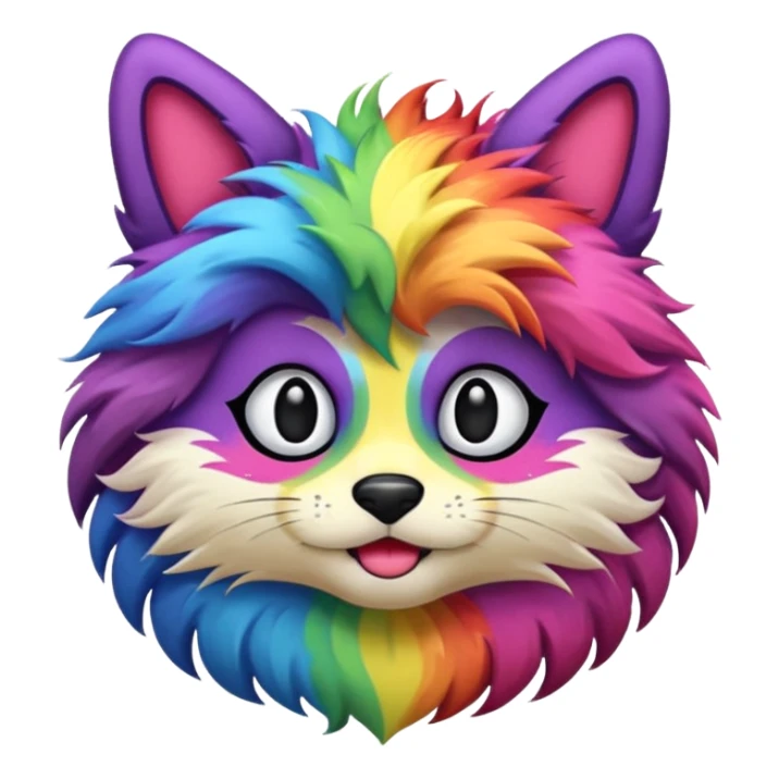 lgbtq+ furry emoji sticker