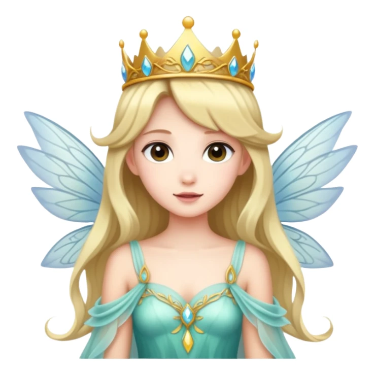Nico as a fairy pricesse sticker