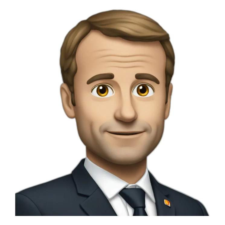 Macron sticker
