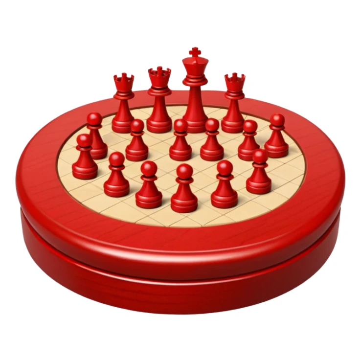 Xiangqi chess circle piece, generals piece sticker