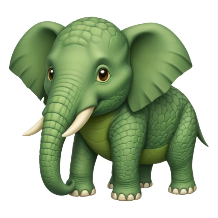 dinosaur fused with elaphent sticker