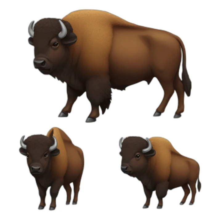 bison sticker
