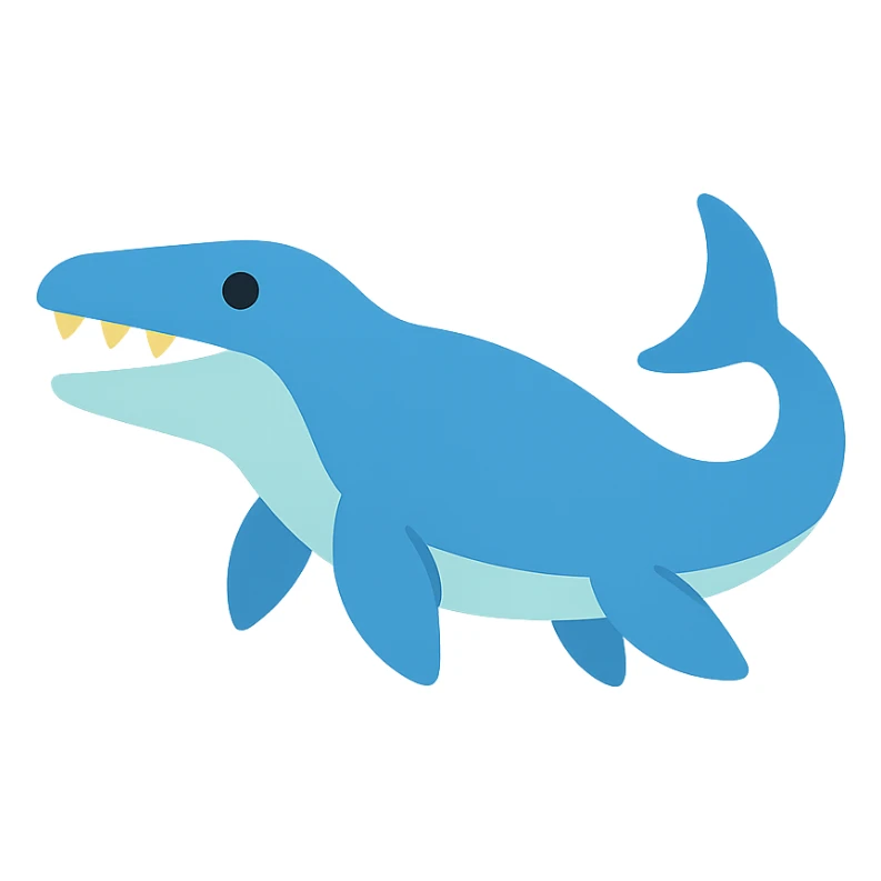 Mosasaurus sticker