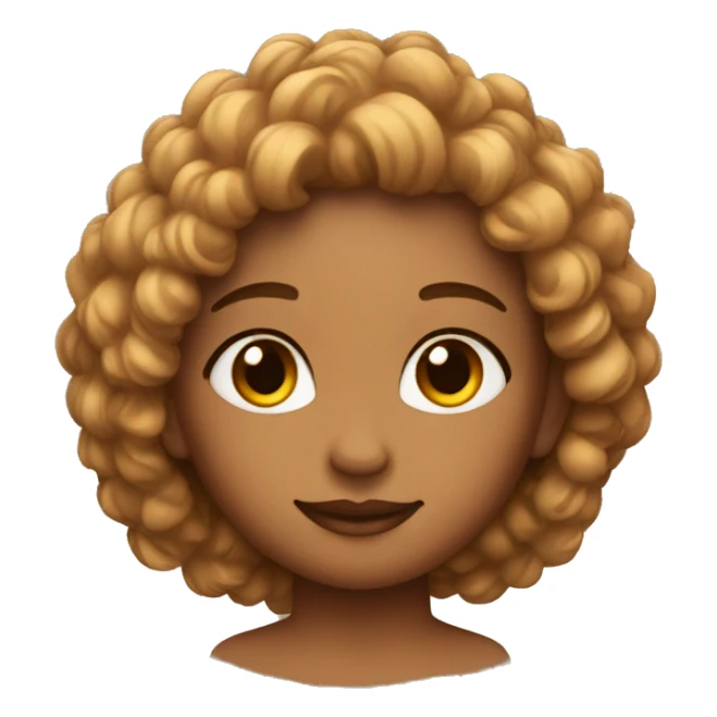 Perfect svol made with hand with light brown skin sticker