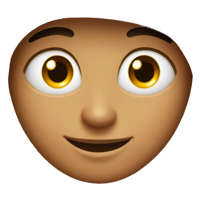 Shiny-with-happiness-dark-brown-eyes sticker