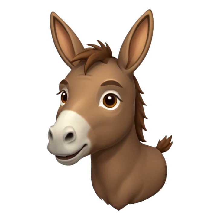 Donkey from the Donkey movie sticker