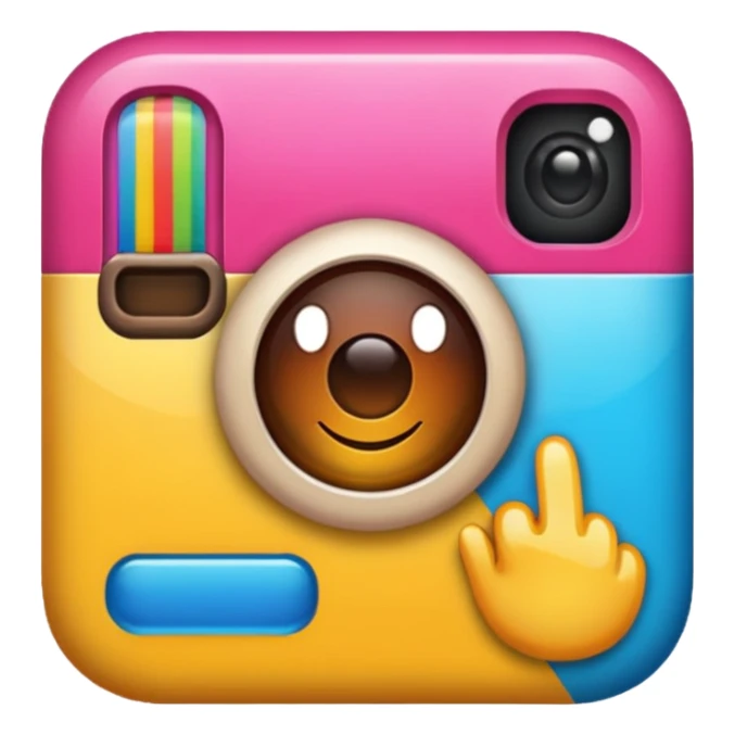 i want icon instagram convert to emoji sticker