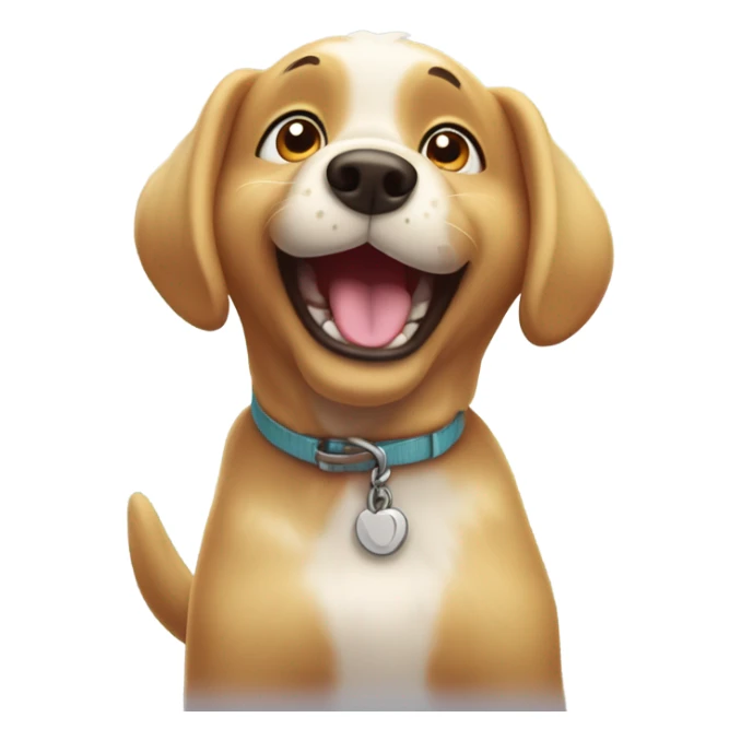 Charlie Barken all dog go to heaven sticker