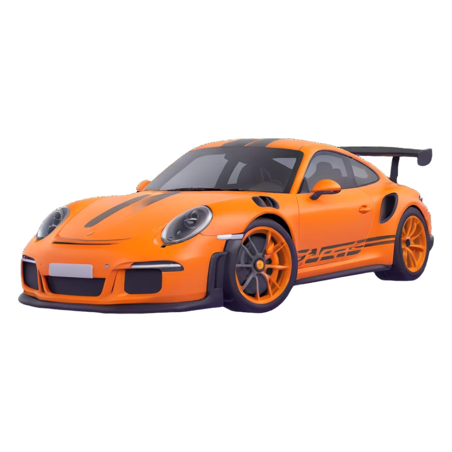 Porsche GT3 RS sticker