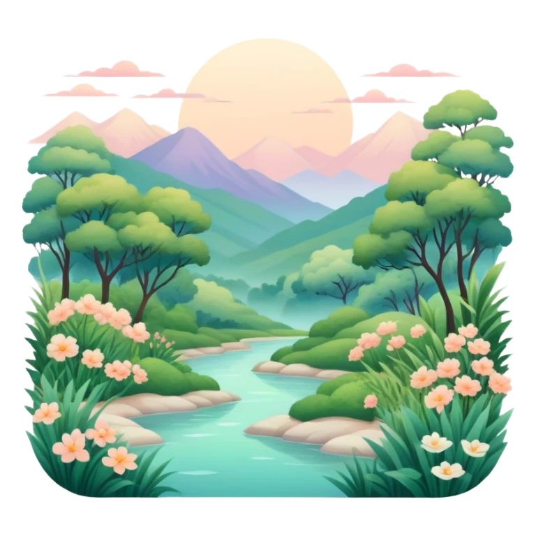  ethereal Romantic warm-colored pastel lush aesthetics sticker