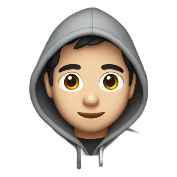 David archuleta with a darker complexion wearing a hoodie  sticker