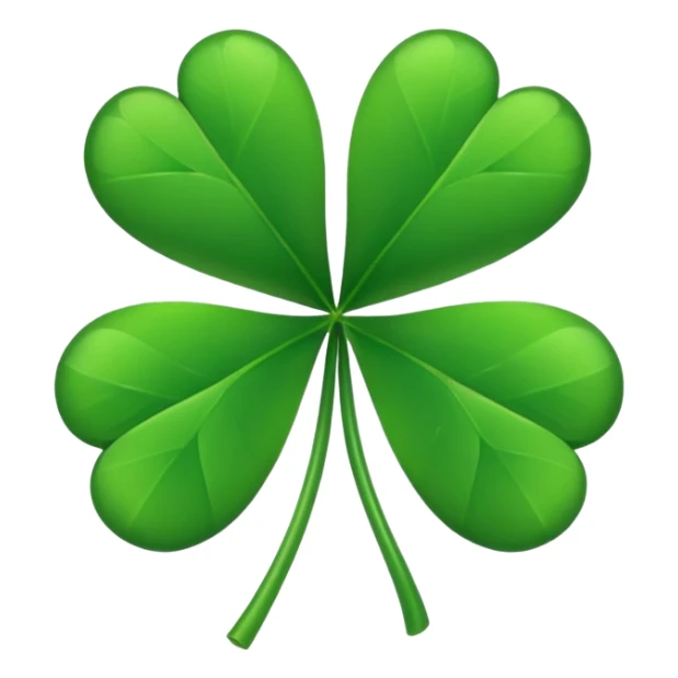 use star emoji, and add clover to make it "lucky" sticker