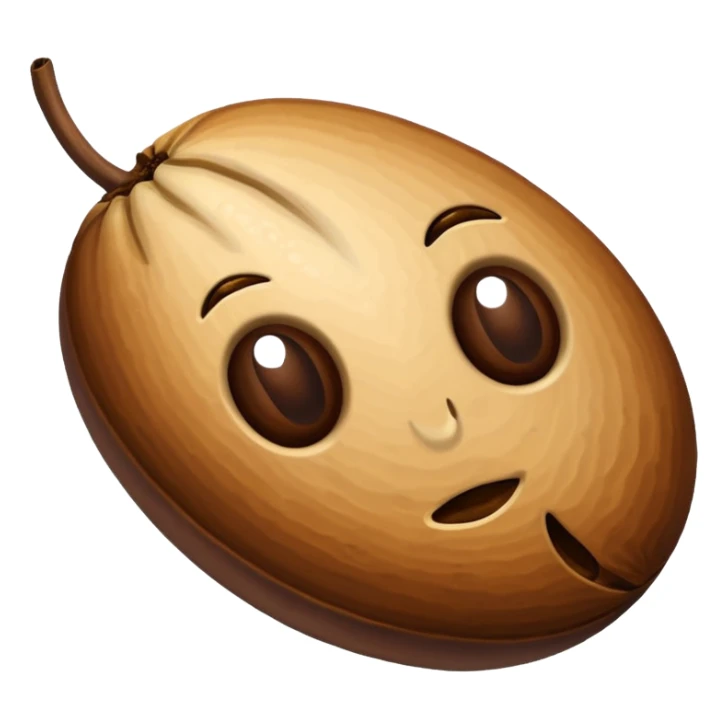 one piece of coffee seed sticker