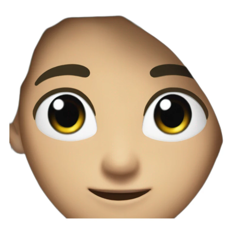 Link towey dark hair sticker