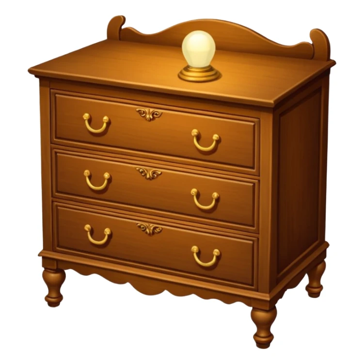 A Cupboard-commode-drawer-night-bed-stand furniture with a night lamp,WİTH BED sticker