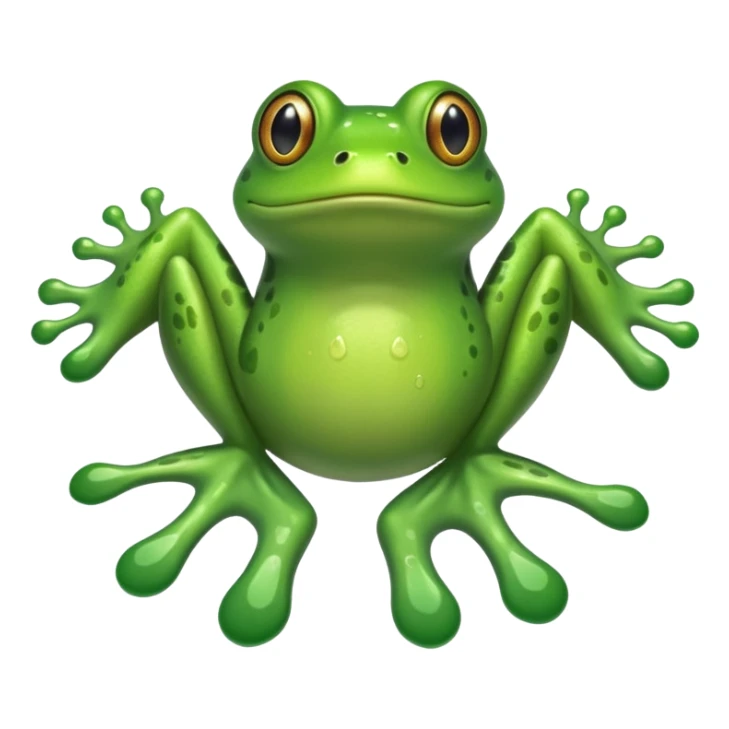 Patita de rana  sticker