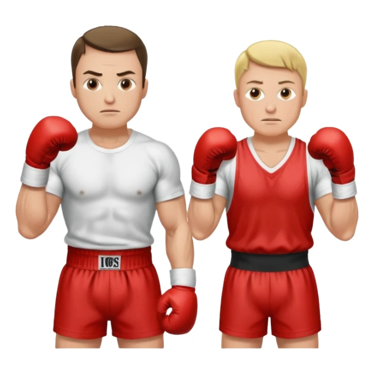 minister vs. celeb as if they were boxing sticker