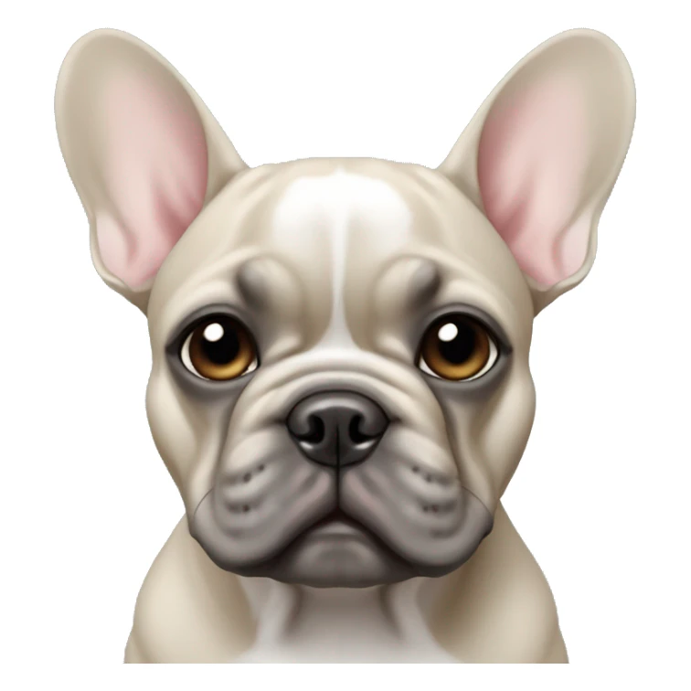 Blue fawn french bulldog sticker