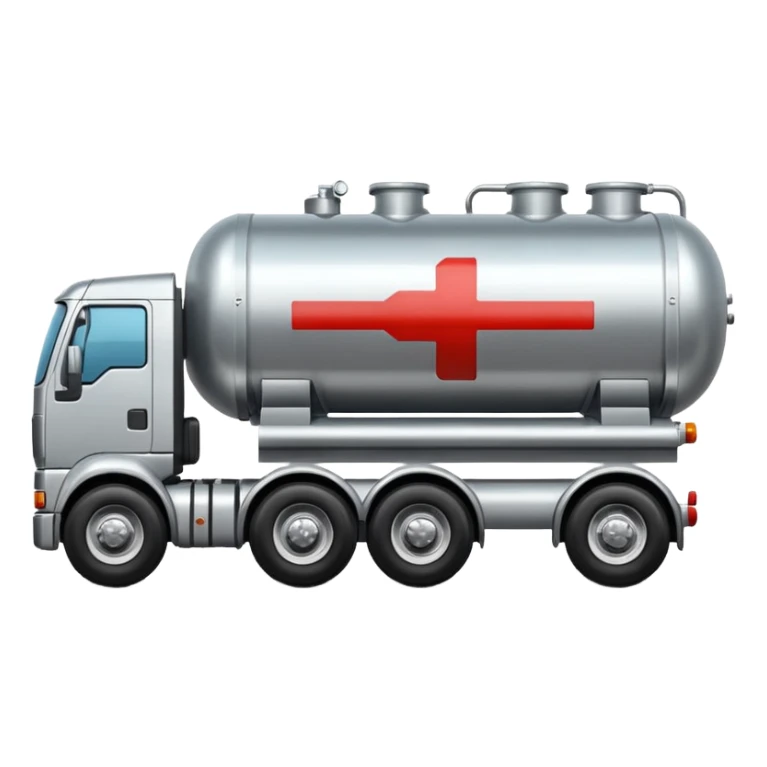 Truck oil tanker sticker