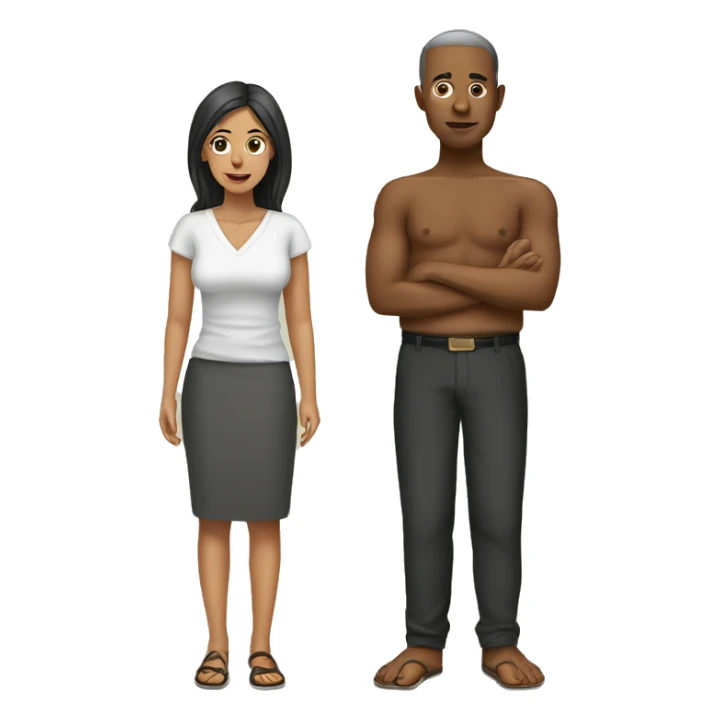 KİSS WOMAN AND MAN sticker